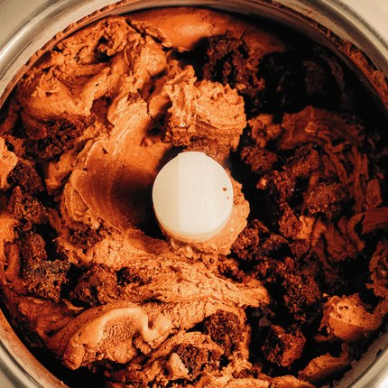 Dark Chocolate Fudge gelato